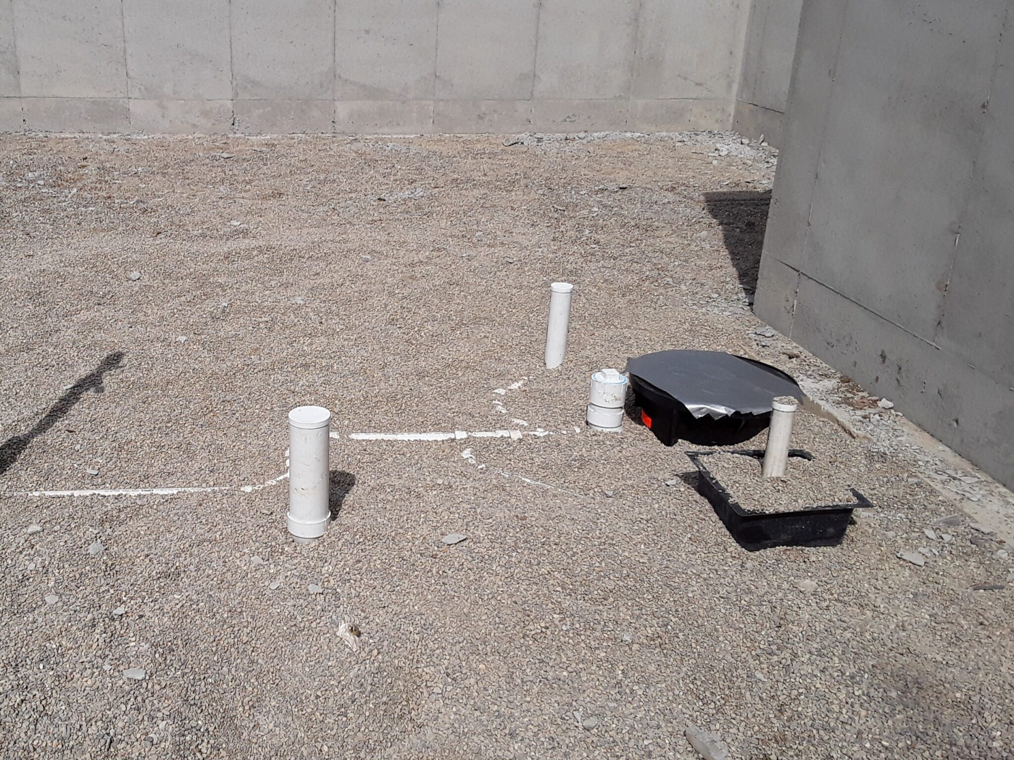 Cleanout installation to add access and prevent future blockages.