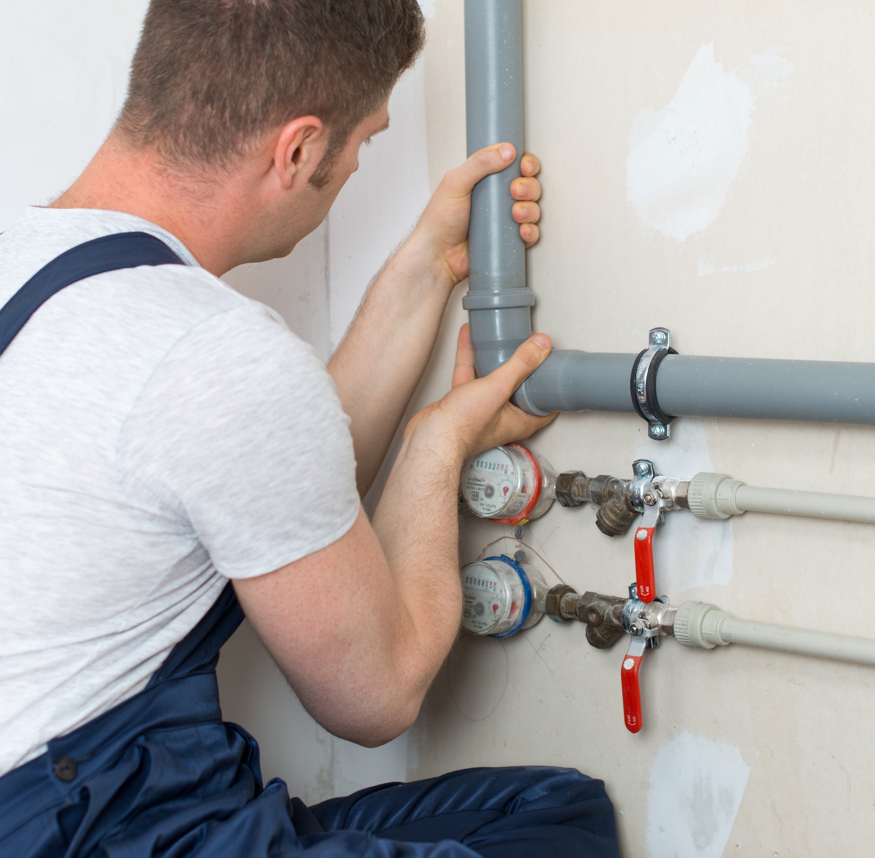 Plumbing inspection, Pipe Damage From Humidity.