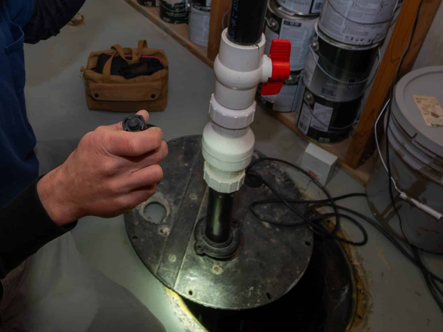Sump Pump Maintenance.