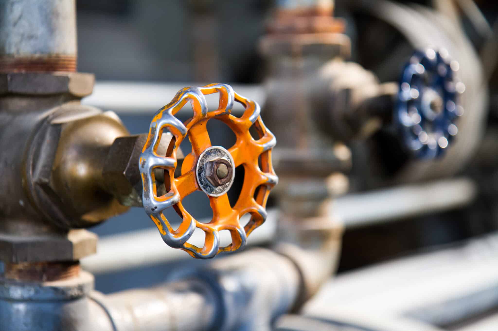 Pipes with a valve, Plumbing Valves.