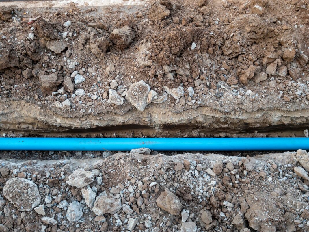 Water main replacement that prevents leaks and restores pressure.