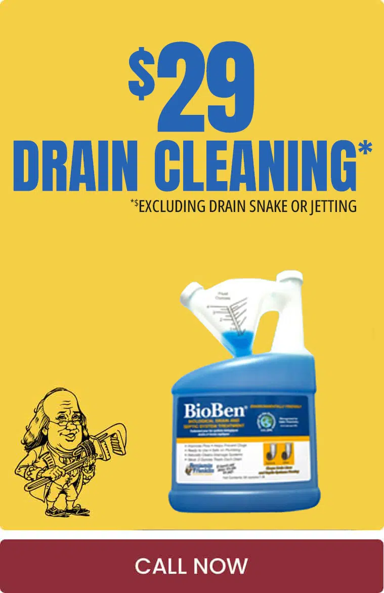 drain cleaning coupon