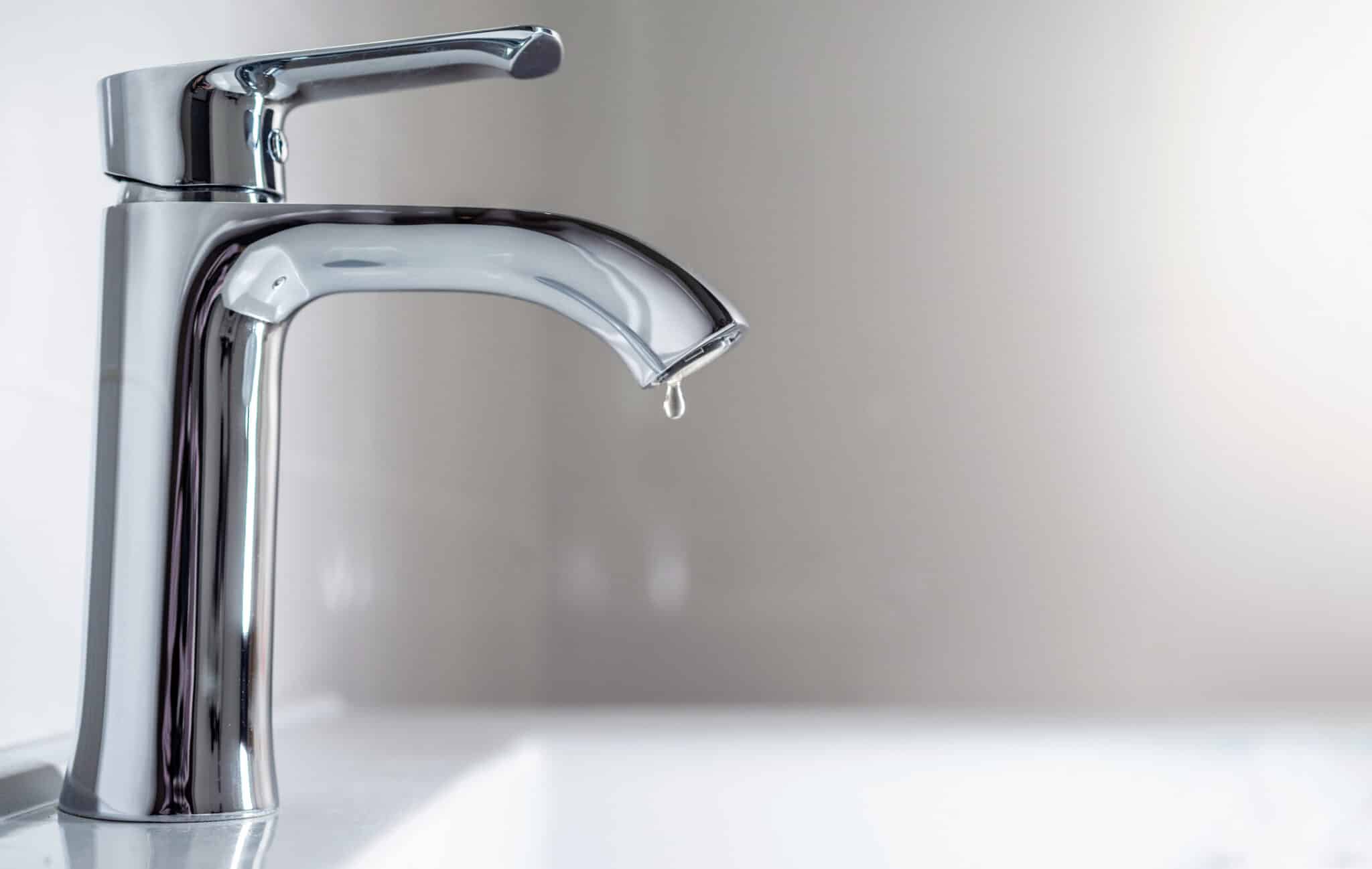 Dripping Faucets with a drop of water.