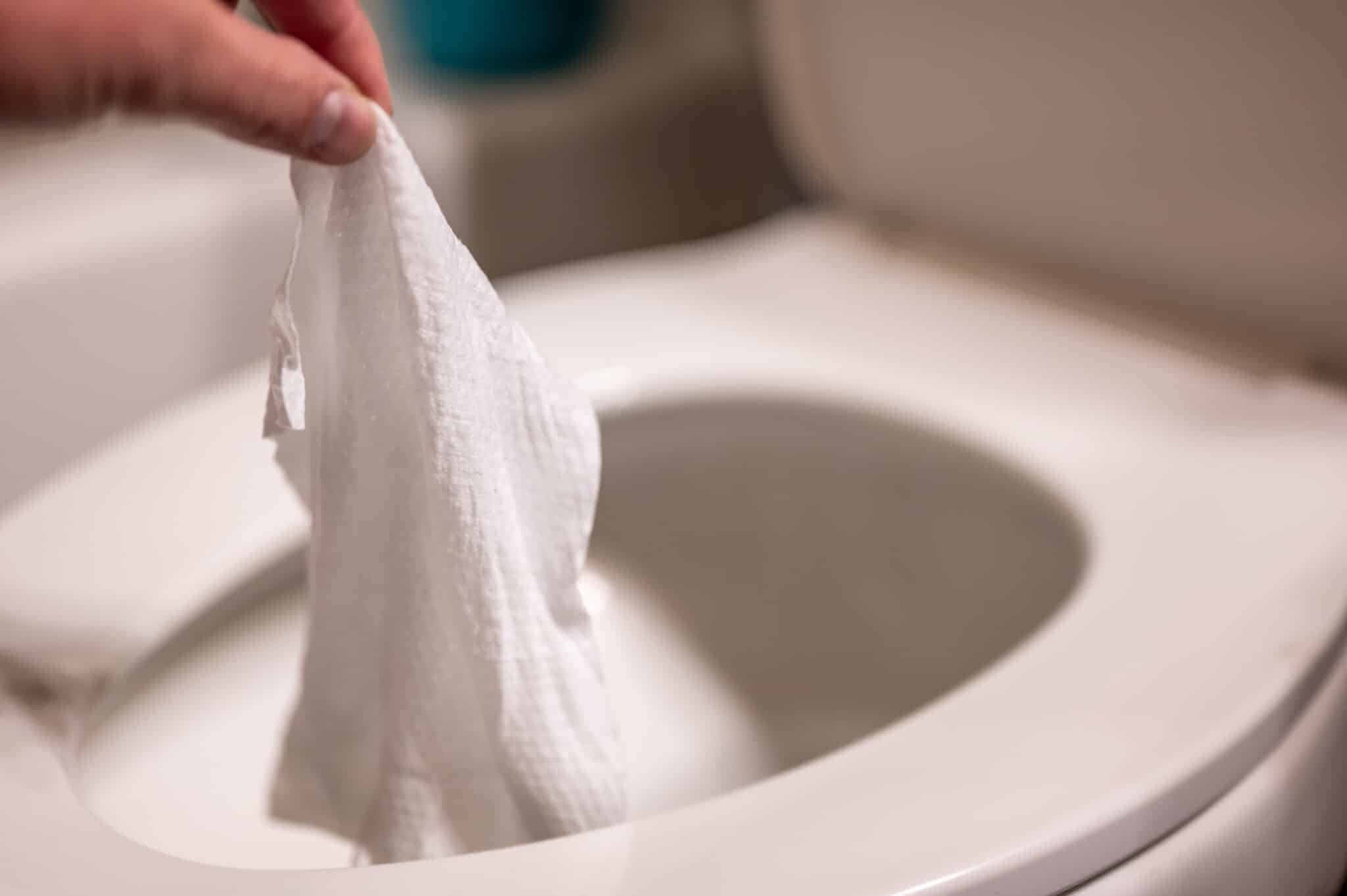 Plumbing tips about not to flush.