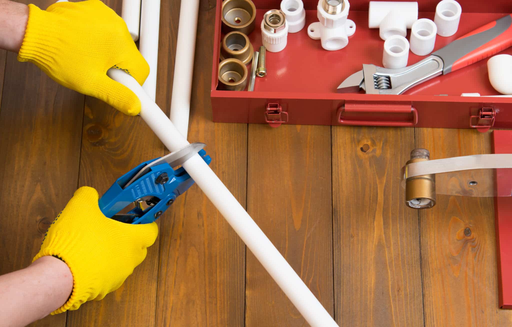 Plumbing upgrades pex material.