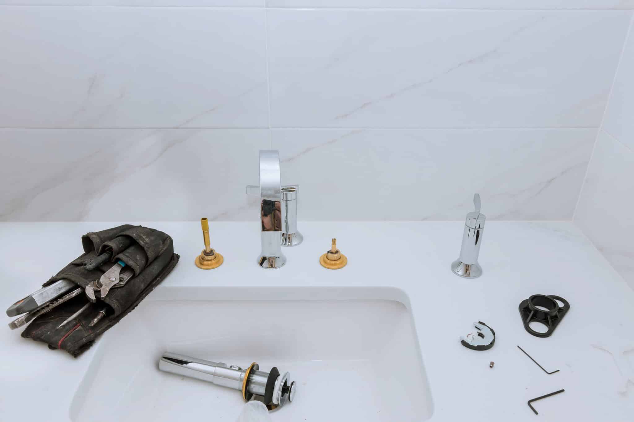 Plumbing upgrades new fixtures.