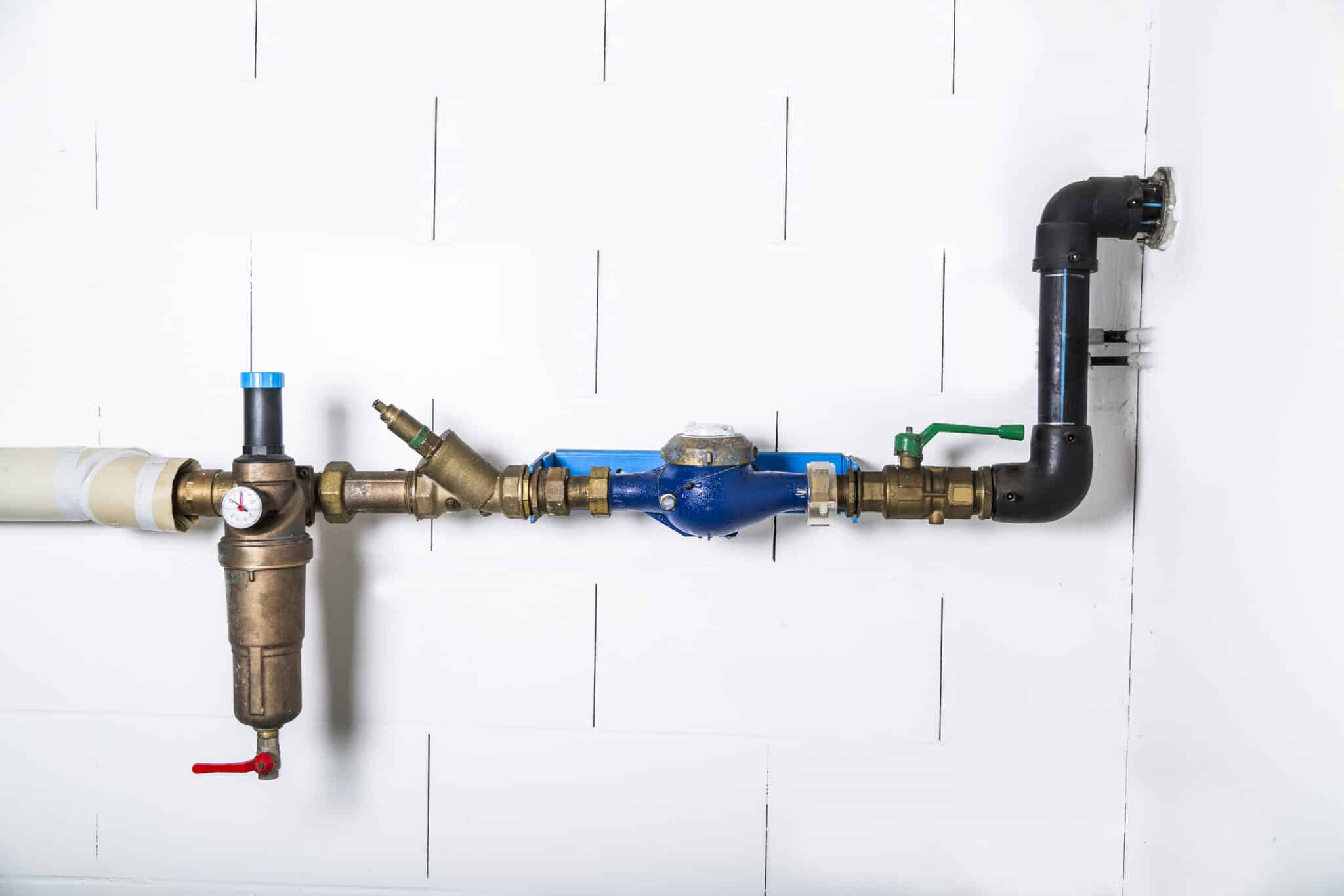 Pressure vacuum backflow prevention.